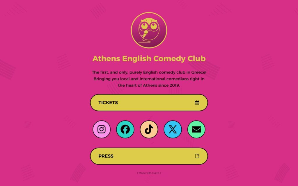 Athens English Comedy Club