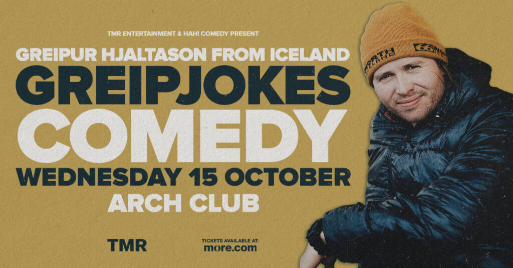 Greipur Hjaltason - GREIPJOKES COMEDY – GREIPUR HJALTASON LIVE IN ATHENS! at ARCH CLUB LIVE STAGE - Athens