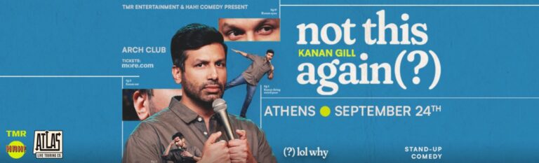 Kanan Gill - KANAN GILL LIVE IN ATHENS - Athens
