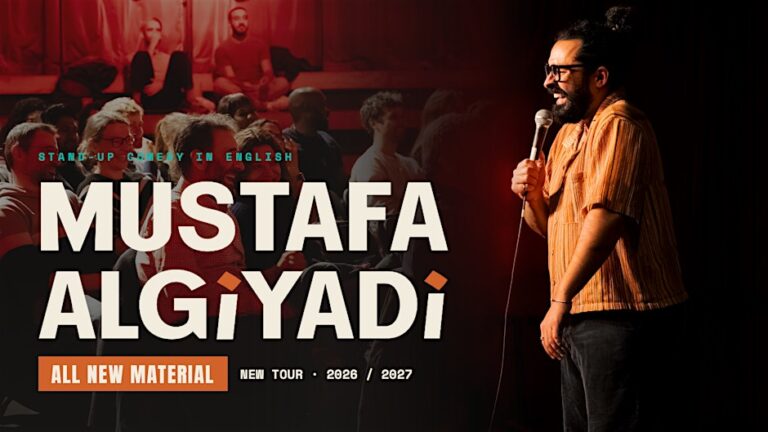 Mustafa Algiyadi - Standup Comedy in English • New Material with Mustafa Algiyadi • Athens - Athens