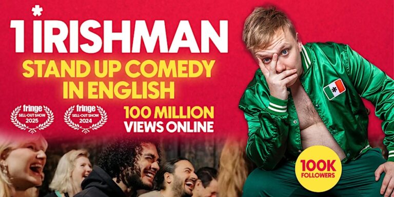 Reece Kidd - 1 Irishman in Athens | A stand-up comedy show in English | 7PM - Athens