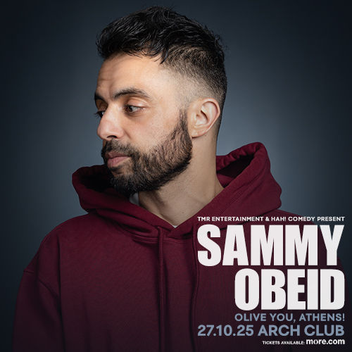 Sammy Obeid - SAMMY OBEID – “OLIVE YOU, ATHENS!” at ARCH CLUB LIVE STAGE - Athens