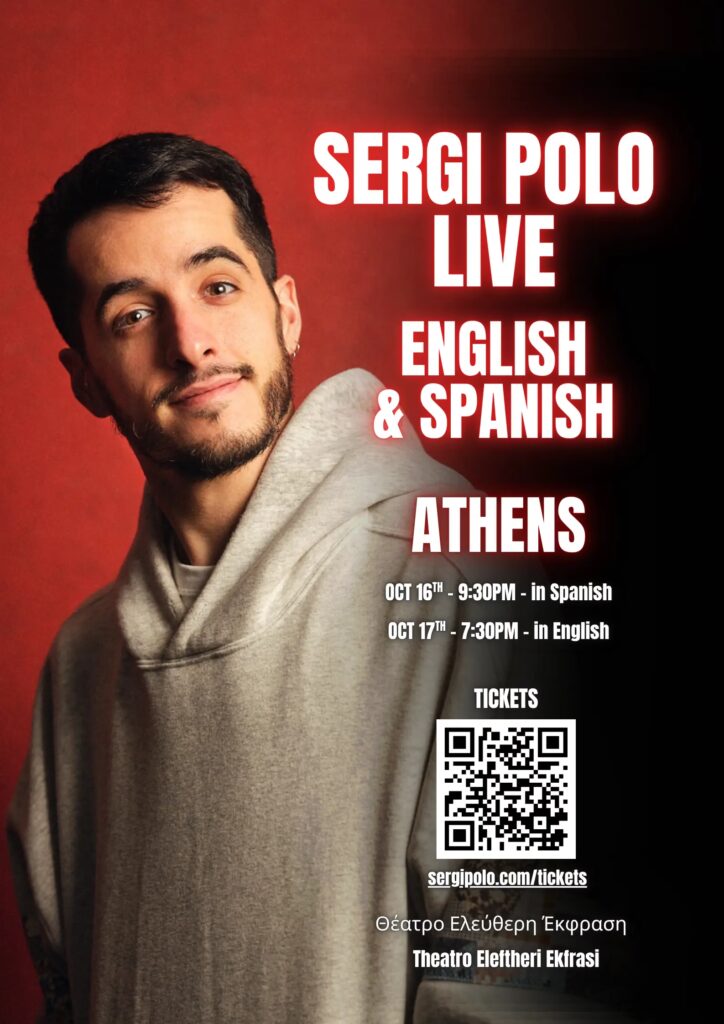 Sergi Polo - Sergi Polo: Spanish Comedy (Show in Spanish) - Athens