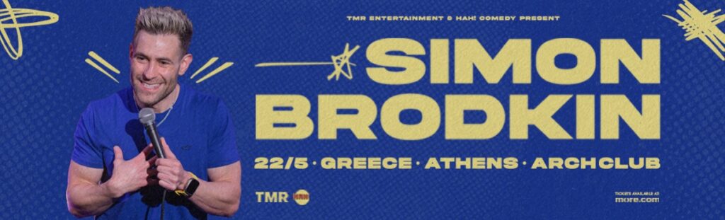 Simon Brodkin - SIMON BRODKIN (UK) LIVE IN ATHENS - Athens