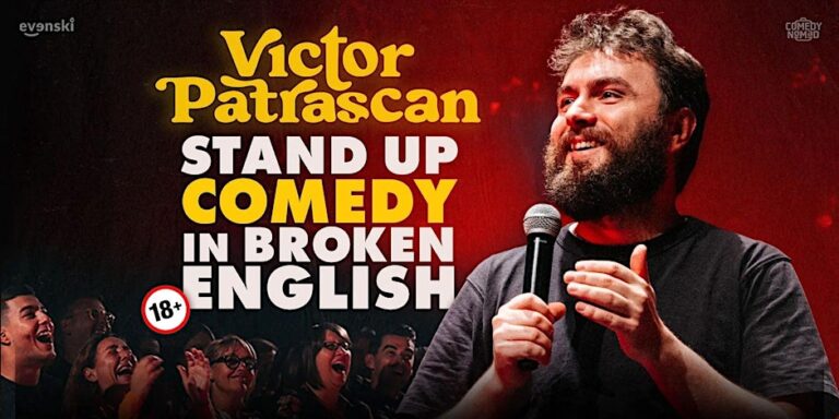 Victor Patrascan - Stand up Comedy in broken English • Victor Patrascan in Athens - Athens